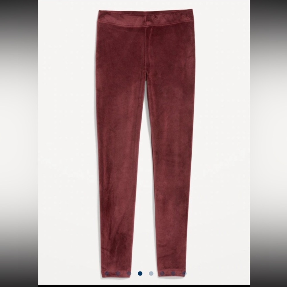Velour leggings by Old Navy